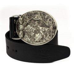 Aquarius german silver belt buckle, Horoscope Astrological Zodiac Sign buckle
