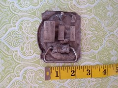 Belt Buckle Cowboy Artist Chuck Dehaan The Loner #335 of 750 Vintage 1986