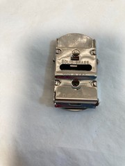 Belt Buckle Clamp-Clip USN Vanguard Silver Tone Made in USA US Military
