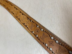 Louis Vuitton Pre-Owned Monogram Perforated Belt