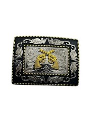 Cowboy Guns western Buckle for men/women hebilla Vaquera Pistolas