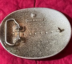 Eagle Belt Buckle Vintage Bronze Silver Tone / NICE!!