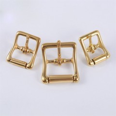 1Pc Solid Brass Buckle Square For Marine Outdoor Tack 3 Size Dog Pet Collars