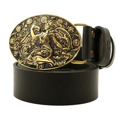 Virgo belt buckle, Virgin Horoscope Astrological Zodiac Sign solid brass buckle