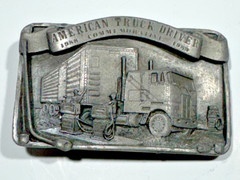 American Truck Driver Commemorative Metal Belt Buckle 1988 – 4516/5000 Arroyo