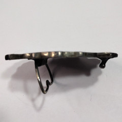Belt Buckle Winchester Western Pewter Silver Tone Vintage 3.5&Prime; x 2.75&Prime;