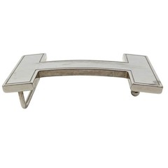 Hermes H Belt Logo Buckle Only Metal Silver