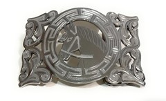 MEN&rsquo;S WESTERN HORSE BELT BUCKLE. HEBILLA CHARRA CABALLO. HEBILLA VAQUERA RODEO