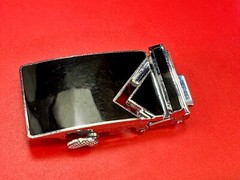 Retro Black Slide Ratchet Belt Replacement Belt Buckle