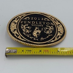Montana Silversmiths 2013 Pendleton Whisky Let&rsquo;er Buck Rodeo Belt Buckle