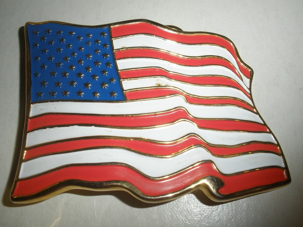 NEW Flag Belt Buckle SHC