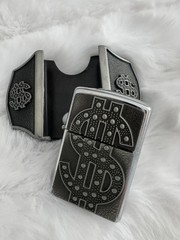 New Men’s Money Sign Lighter Buckle Belt Buckle New
