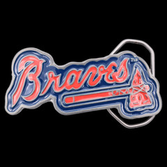 Atlanta Braves MLB Major League Baseball Team Belt Buckle (New Old Stock)