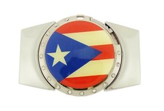 State of Puerto Rico Usa Flag Bandera puertorriquena Puertorriqueno Belt Buckles