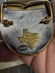 Vintage 1994 68th Annual Illinois State Skeet Championships Belt Buckle