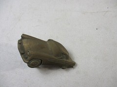 1978 Vintage 55-56 Ford Thunderbird Solid Brass Belt Buckle original