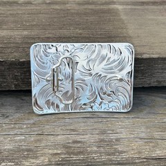Top Notch Accessories Silver Praying Cowboy Design Western Style Belt Buckle