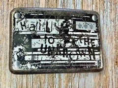 Hail to the Unknown Statement Novelty Vintage Rectangular Belt Buckle