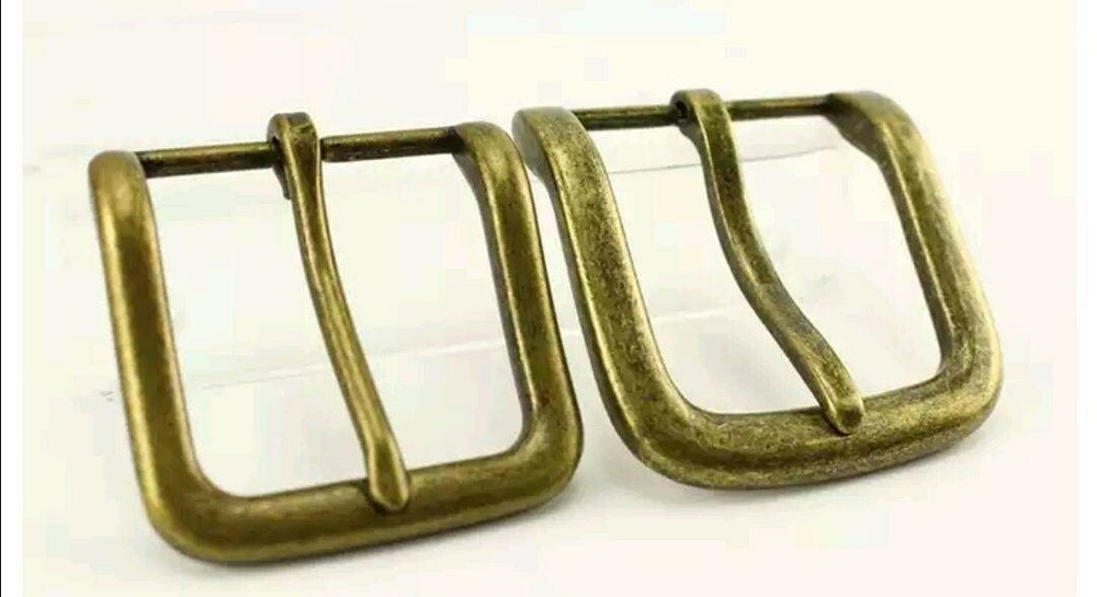 Antique Brass Belt Buckle For Men (39mm)