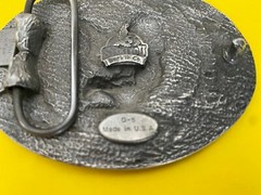1991 SISKIYOU BELT BUCKLE G-5 EAGLE VERY NICE