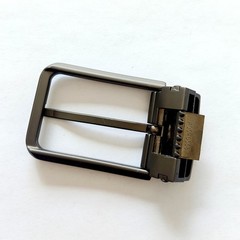 Replacement Men Pin Belt Buckle 35mm Single Tongue Buckle Clip Buckle Leather