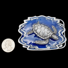 Sea Turtle Belt Buckle by Great American Products