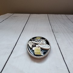 Hard Tail Sexy Woman Motorcycle Rider Biker Gang Metal Unisex Men’s Belt Buckle