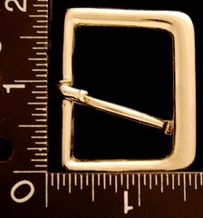 LL20140 *NOS* VINTAGE ***RECTANGULAR SHAPE*** TONGUE TYPE BELT BUCKLE