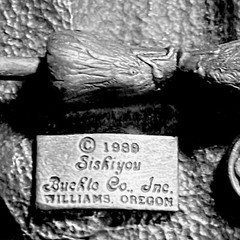 Roofer Carpenter Belt Buckle Pewter Show Your Appreciation Gift Siskiyou USA