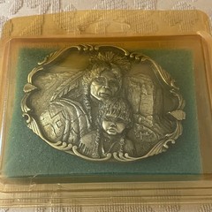 Artaffects Gregory Perillo Cheyenne Nation Pewter Belt Buckle Limited Ed 1025