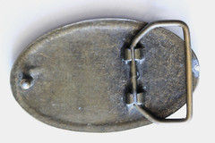 Vintage Wish upon a Star Brass Tone Belt Buckle