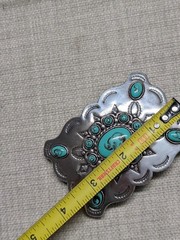 vintage style NATIVE AMERICAN navajo indian SOUTHWESTERN replica belt buckle
