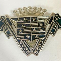 Double Pistol Crown Cadillac Mud Flap Trucker Bottle Opener Belt Buckle