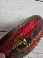 1977 Kansas Rock Pacifica Oval Belt Buckle Vintage Sailing Ship Sunset Design