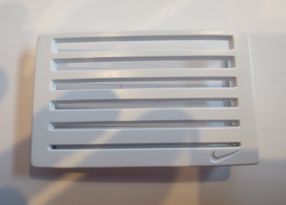 Nike Golf White Grill Belt Buckle RARE VINTAGE