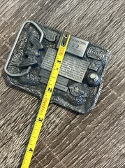 Budwiser Belt Buckle American Legends Foundry Limited Edition (10,000) Made USA