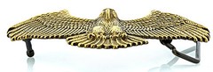 Eagle Attack Solid Brass Belt Buckle