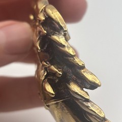 Barry Kieselstein-Cord Gold plated Sterling Silver Stallion Horse Head Buckle