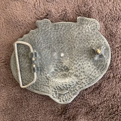 Vintage Hurley Skull Bottle Opener Metal Belt Buckle Gothic Punk Rock