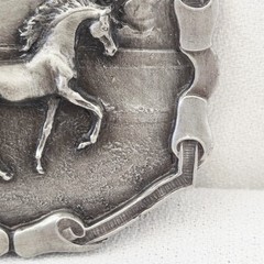 Belt Buckle – Bergamot Brass Works 1976 Horse