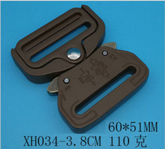 Men Military Metal Belt Buckle Tactical Nylon Rescue Rigger Belt Buckle 38/45MM