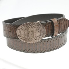 Croc Belt Buckle – Rustic Statement Accessory, Western & Vintage Style