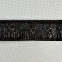 GUCCI Pre-Owned Belt Sherry Line Silver Buckle Leather