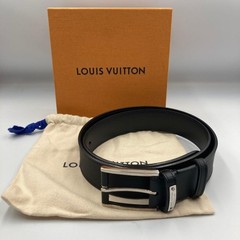 Louis Vuitton Pre-Owned Epi Santulle Legend Black Belt