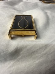 Vintage Aurum Dallas Christian Fish Interchangeable Belt Buckle Gold Tone