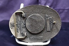RAINY MOUNTAIN DESIGNS ADM JOHN WAYNE AN AMERICAN SOLID BRASS SUPER RARE »SAMPLE »
