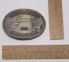 PEABODY COAL COMPANY – Training Award Winner – BELT BUCKLE – #2416