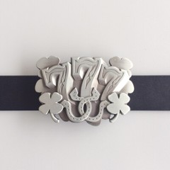 Lucky 777 Vintage Belt Buckle Gurtelschnalle Boucle de ceinture