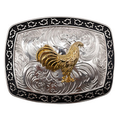 ROOSTER BELT BUCKLE FLAG MAP RODEO COWBOY WESTERN TEXAS NEW Hebillas Vaqueras