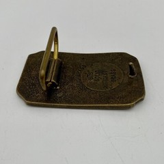 Vintage Flying Landing Ducks Belt Buckle Solid Brass BTS USA Hunting Fashion